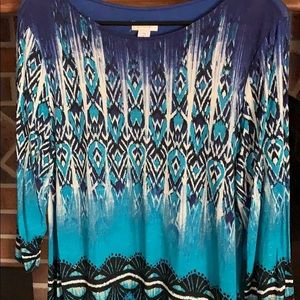 Chico’s dressy tee size 2/M